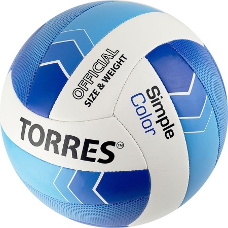 Купить Мяч волейбольный Torres Simple Color любительский р.5 в Гудермесе 
